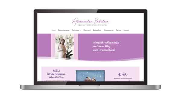 Daniela Hörmann Heilpraktikerin Website