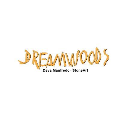 Logo und Website für Dreamwoods, Steingarten in der Toskana
